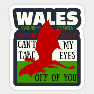 Wales Qatar World Cup 2022 Sticker